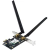 Asus | WiFi 7 PCI-E Adapteris with 2 external antennas | PCE-BE6500 | 802.11be | Mesh Support No | MU-MiMO No | No mobile broadband