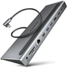 AXAGON 11-in-1 Hub with USB-C cable and power adapter