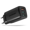 AXAGON GaN sieninis įkroviklis 3x prievadas (USB-A + 2x USB-C), 65W | ACU-DPQ65
