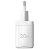 AXAGON ACU-PD20W sieninis įkroviklis 1x QC3.0/AFC/FCP/PD type-C, 20W, baltas