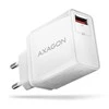Axagon sieninis įkroviklis <240V / 1x prievadas QC3.0/AFC/FCP. 19W bendra galia.