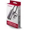Axagon ADE-TXCA Karta jungiama į tinklą Gigabit Ethernet adapter, USB-C (USB-A redukcja) 3.2 Gen 1, instalacja automatinė