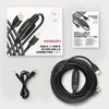 Axagon Aragon ADR-210B Aktyvioji jungtis USB 2.0 A-M > B-M laidas, 10 m ilgio. Maitinimo variantas.