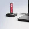 „AXAGON ADSA-M2C11“, USB-C 10 Gbps prijungimo stotelė, skirta 1 × M.2 NVMe/SATA SSD diskui