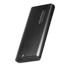 Axagon išorinė USB-C 3.2 Gen 2 metalinė dėžutė M.2 NVMe ir SATA SSD diskams. Be varžtų.