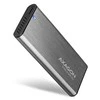 AXAGON išorinė USB-C 3.2 Gen 2 metalinė dėžutė M.2 NVMe ir SATA SSD diskams | EEM2-SG2