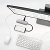 Axagon Multiport USB 3.2 Gen 1 šakotuvas. HDMI, kortelių skaitytuvas ir maitinimo tiekimas. 20 cm USB-C laidas.