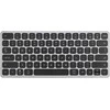 AXAGON HMC-KB klaviatūra USB-C 5Gbps su HUB, Micro SD/SD, 3x USB-A, HDMI 4K/60Hz, PD 100W, Garsas, JAV išdėstymas