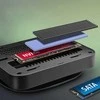 AXAGON HMC-UFO USB 10Gbps šakotuvas, 2x USB-A, USB-C, HDMI 4k/60, RJ-45, M.2, SD/mSD, garso jungtis, PD