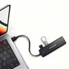 AXAGON Travel keturių prievadų USB-A 5Gbps šakotuvas | HUE-C1A