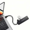 AXAGON Travel keturių prievadų USB-C 5Gbps šakotuvas | HUE-C1C