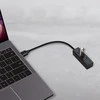 AXAGON Miniatiūrinis metalinis keturių prievadų USB 3.2 Gen 1 šakotuvas | HUE-M1A