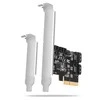 Axagon Keturių kanalų SATA III PCI-Express valdiklis su keturiais vidiniais SATA jungtys. Standartinis ir žemas profilis.