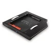 Axagon Išorinio kietojo disko dėklas RSS-CD09 Ramka su 2,5" SSD-HDD su Gniazda DVD, 9,5 mm LED aliuminio