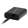 Axagon HDMI i VGA adapteris juodu korpusu