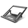Axagon STND-L NOTEBOOK STANDAliuminis stovas 10“ – 16“ nešiojamiesiems kompiuteriams. Keturios reguliuojamos padėtys.