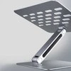 Axagon STND-LQ ALUMINUM HQ stand for 10'' - 16'' laptops, adjustable height &amp; angle