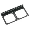 Barrow 240 mm radiator bracket – juodas