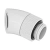 Barrow Adapteris 45 Degree G1/4 Inch Male to G1/4 Inch Female – Rotatable, Baltas