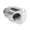 Barrow Adapteris 45 degree G1/4 inch female to G1/4 inch male – swivel, sidabrinis