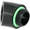 Barrow Adapteris, 45 degrees, G1/4 inch male to G1/4 inch female – juodas