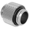 Barrow Adapteris straight G1/4 inch male to G1/4 inch male – 10mm, baltas-sidabrinis