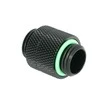 Barrow adapteris tiesus G1/4 colio lizdas į G1/4 colio lizdą, 14 mm, pasukamas – juodas