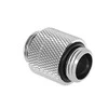 „Barrow“ adapteris tiesus G1/4 colio lizdas į G1/4 colio lizdą, 14 mm, pasukamas, sidabrinis