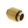 „Barrow“ adapteris tiesus G1/4 colio lizdas į G1/4 colio lizdą, 14 mm, pasukamas, aukso spalvos