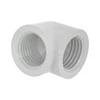 Barrow adapteris 90 laipsnių G1/4 colio lizdas į G1/4 colio lizdą – Baltas