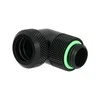 Barrow Multi-Link Adapteris Connection 90 Degrees G1/4 Inch AG to 12mm OD Hardtube – Rotatable, Juodas