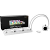 be quiet! Light Loop IO LCD 360 mm, balta