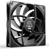 be quiet! Pure Wings 3 Fans, High-Speed – 140mm, juodas, pack of 3