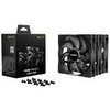 be quiet! Pure Wings 3 Fans, PWM – juodas, 140mm, pack of 3