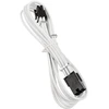BitFenix Alchemy 6-Pin-PCIe-Extension cable, 45 cm, sleeved – baltos spalvos