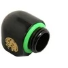 Bitspower adapteris 90 laipsnių, G1/4 colio AG į G1/4 colio IG – matinės juodos spalvos