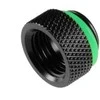 Bitspower adapteris G1/4 colio AG į G1/4 colio IG – matinės juodos spalvos