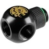 Bitspower Adapteris Q-Splitter G1/4 Inch AG to 3x G1/4 Inch IG – matt juodas