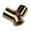 Bitspower Adapteris Y-Splitter 3x G1/4 inch female thread - auksinis