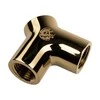 Bitspower Adapteris Y-Splitter 3x G1/4 inch female thread - auksinis