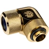 „Bitspower Advanced Multi-Link“ adapteris, 90 laipsnių G1/4 colio BSP ir 14 mm išorinio skersmens kietojo vamzdžio jungtis, pasukama.