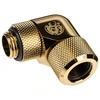 „Bitspower Advanced Multi-Link“ adapteris, 90 laipsnių G1/4 colio vidinis sriegis, jungiantis prie 12 mm išorinio skersmens kieto vamzdžio, pasukamas.