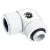 „Bitspower Advanced Multi-Link“ adapteris, 90 laipsnių G1/4 colio BSP ir 14 mm išorinio skersmens kietojo vamzdžio jungtis, pasukama.