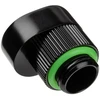 Bitspower Extension Offset – juodas, pack of 2