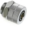 Bitspower tiesus G1/4 colio AG ant 10/8 mm – II jungtis, blizgios sidabrinės spalvos