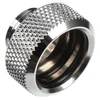 „Bitspower Multi-Link“ adapteris, jungiantis tiesiai G1/4 colio AG su 16 mm išoriniu kietu vamzdžiu, blizgus sidabrinis