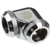 Bitspower Multi-Link Adapteris 90 Degree 12mm OD to 12mm OD Hardtube – shiny sidabrinis