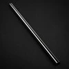 Bitspower None Chamfer Brass Hard Tubing 12mm AD, 500mm – juodas sparkle