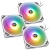 Bitspower Notos RGB PWM korpuso ventiliatorius, 120mm – baltos spalvos, 3er-Pack