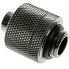 Bitspower tiesioji jungtis G1/4 colio AG į 16/10 mm – blizgiai juoda